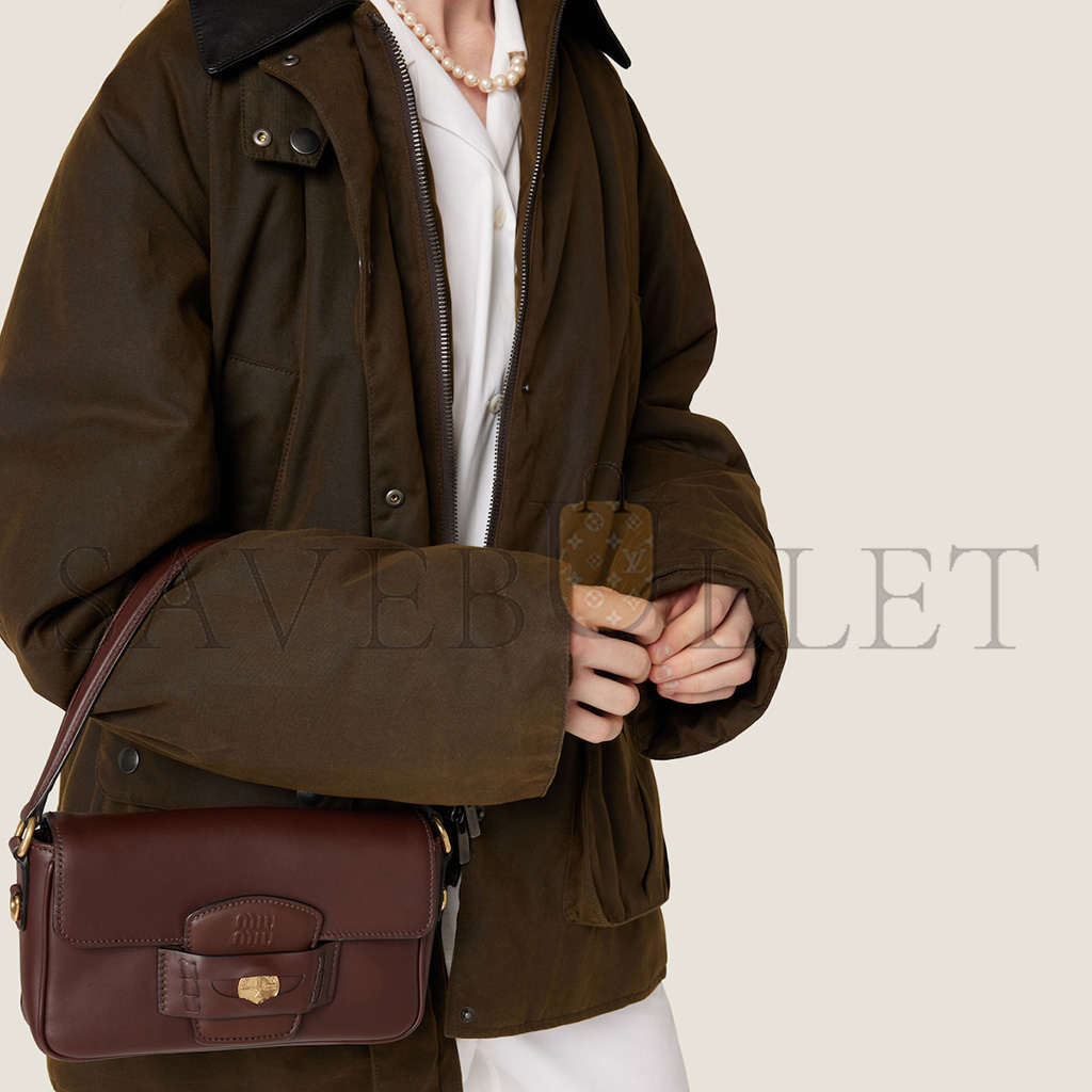 MIU MIU PENNY LEATHER BAG 5BD270 (23*13.5*5cm) MIU MIU PENNY LEATHER BAG 5BD270 (23*13.5*5cm)